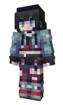 Minecraft skin Rviu