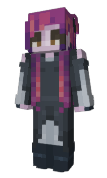 Minecraft скин по нику VoidViolet