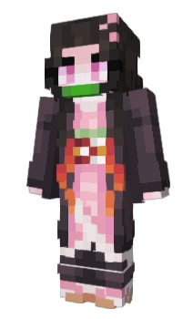 Minecraft skin Nezuko_Kat16