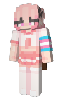 Minecraft скин по нику QueenOfHvH