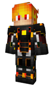 Minecraft skin strong_wolf