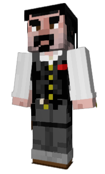 Minecraft skin DutchVanDerLi