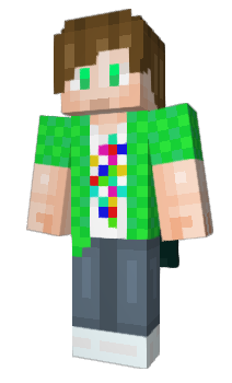 Minecraft скин по нику GreenGuyMC