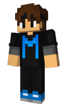 Minecraft скин по нику MazerYT_