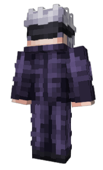 Minecraft скин по нику GojoSatoruu