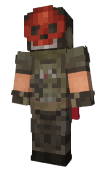 Minecraft skin FraGSTheGhost