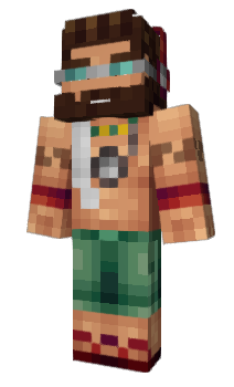 Minecraft скин по нику CrashBandicut