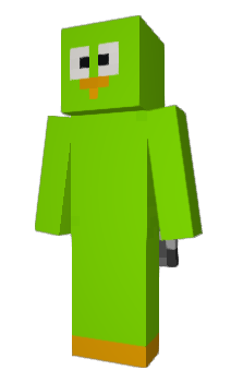 Minecraft skin dinau