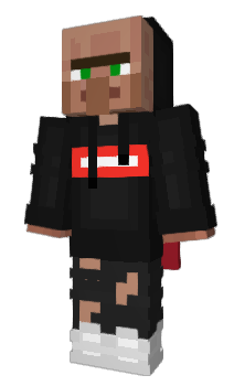 Minecraft skin GoshaWhite