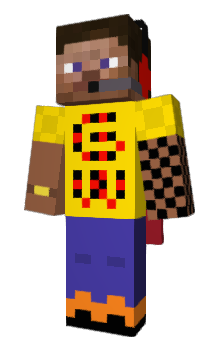 Minecraft skin GoshaWhite