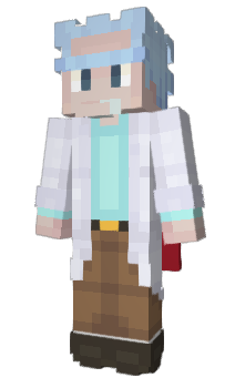 Minecraft skin GoshaWhite