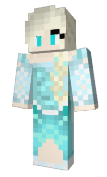 Minecraft skin ____Elsa____