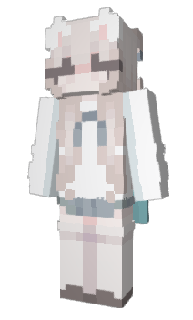 Minecraft skin lblue