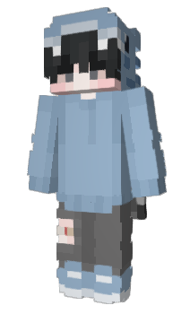 Minecraft skin Hikariooo