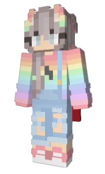 Minecraft skin Deuteranopia