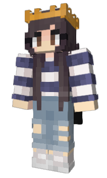 Minecraft skin HuskerGirl