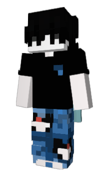 Minecraft скін по ніку 7hzq