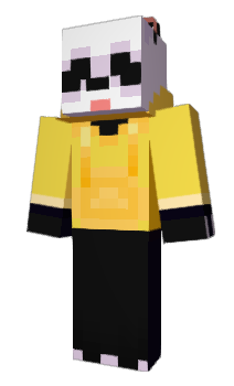 Minecraft скин по нику PanDaUI