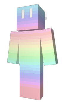 Minecraft skin RainbowSP