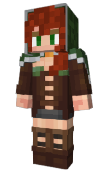 Minecraft skin Tree_girl