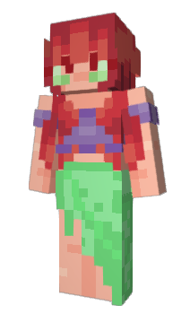 Minecraft skin Mermaidge