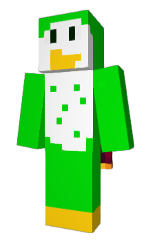 Minecraft скін по ніку TheGreenPenguin