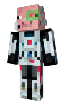 Minecraft скин по нику CyborgPig