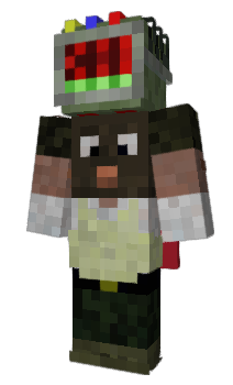 Minecraft скін по ніку Bluu_IBH