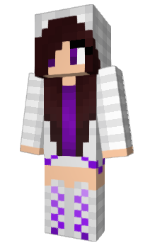 Minecraft skin Purple7girl7