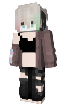 Minecraft скін по ніку LaraMakesNoise