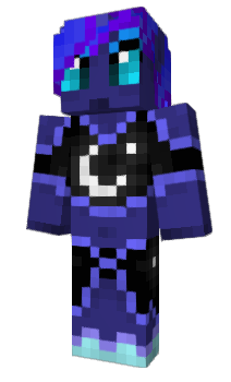 Minecraft скін по ніку Luna49