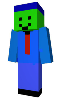 Minecraft skin Clownpriece