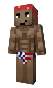 Minecraft skin Bledniy
