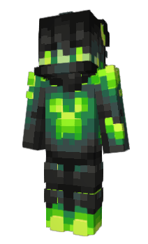 Minecraft skin wither_storm