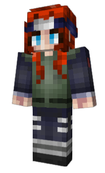 Minecraft skin KushinaUzumaki