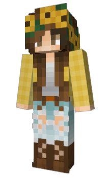 Minecraft skin ArielBlue