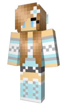 Minecraft skin Kittycutiepie