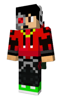 Minecraft skin RobotZapper