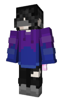 Minecraft skin echolocationed