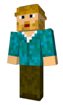 Minecraft skin VincentVanGogh