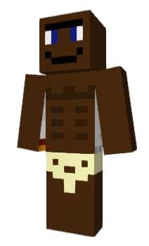 Minecraft skin AfricanWarrior