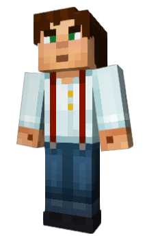 Minecraft skin wakisskyy