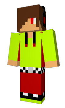 Minecraft скин по нику PopcornXYeah