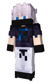 Minecraft skin ItzSilver_ExE