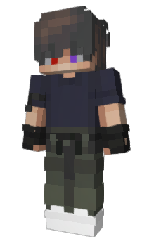 Minecraft skin ItzSilver_ExE