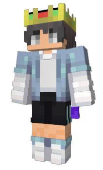 Minecraft скин по нику Qlait
