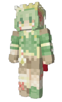 Minecraft скін по ніку PopUpPoppy