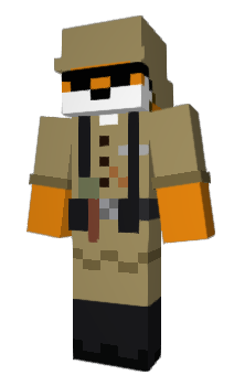 Minecraft скин по нику MrFries