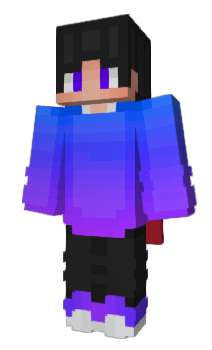 Minecraft skin runing