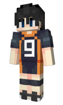 Minecraft скін по ніку Maikurosofuto